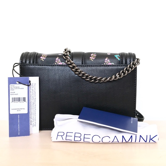Rebecca Minkoff Love Studded Leather Crossbody Bag - Picture 3 of 7